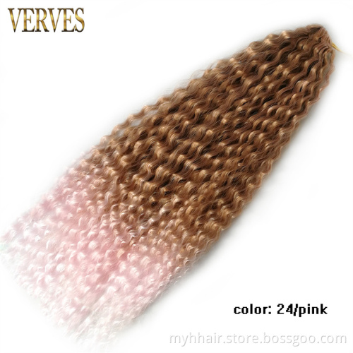Wholesale Pre Stretched Ombre Braiding Bomb New Passion Twist Synthetic Crochet Braid Hair Soft Light OEM Natural Afro curllItem